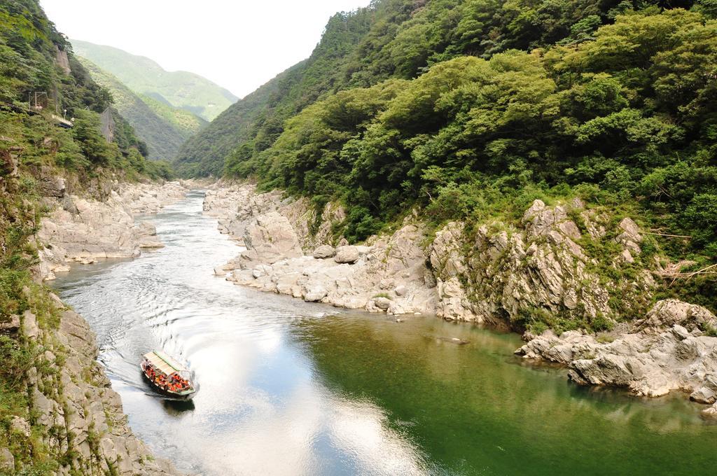Obokekyo Mannaka Miyoshi (Tokushima) Exterior foto